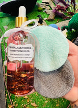Load image into Gallery viewer, Crystal Cleansing and Conditioning Oil